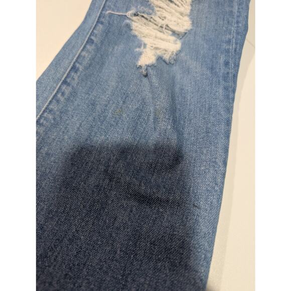 Mother Superior The Insider Ankle Chew Destroyed Bills Size 28 Jeans - Picture 15 of 15